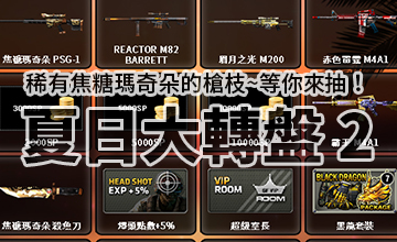 【07/17】夏日大轉盤II!