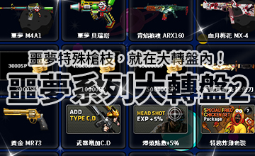 【10/20】噩夢系列大轉盤II