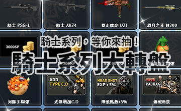 【11/18】騎士系列大轉盤
